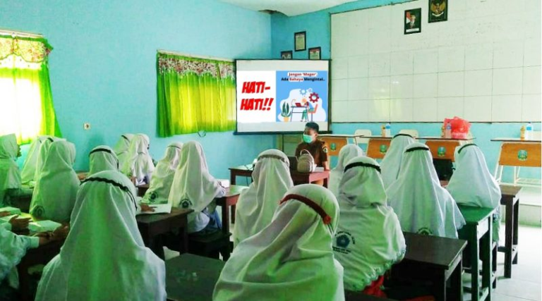 Penyuluhan Germas di Sekolah