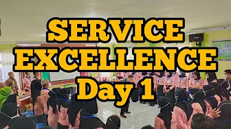 PELATIHAN SERVICE EXCELLENCE HARI 1