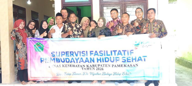 SUPERVISI FASILITATIF PEMBUDAYAAN HIDUP SEHAT DINAS KESEHATAN KABUPATEN PAMEKASAN TAHUN2026
